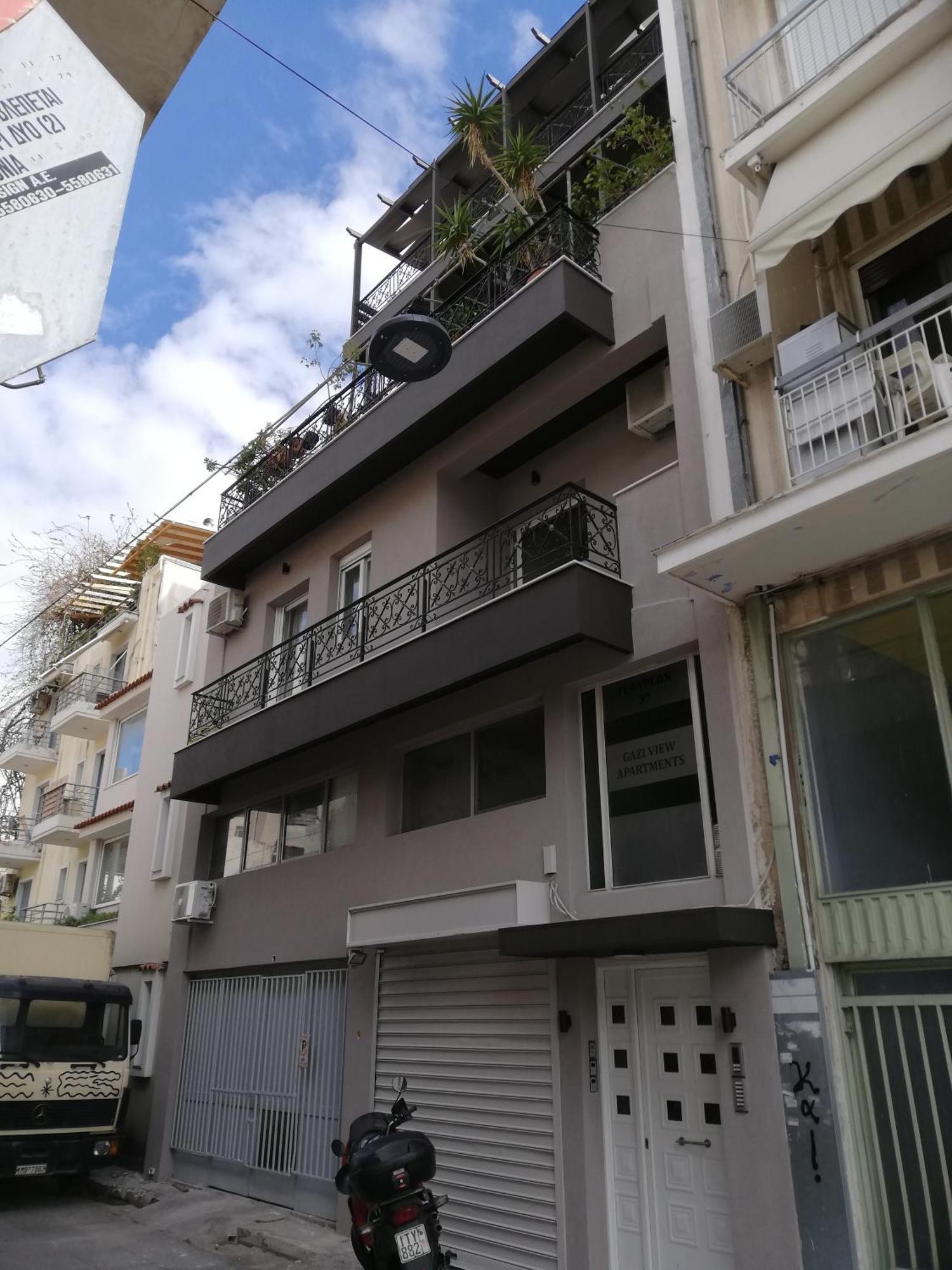 Gazi View Apartments #1 Athens Luaran gambar